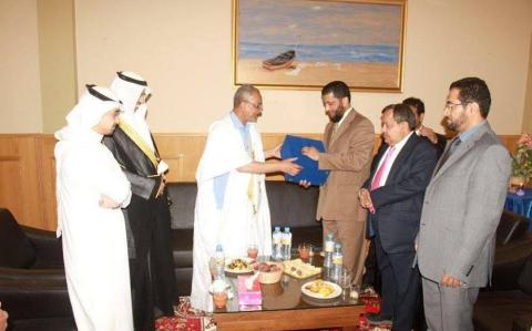 (سابك) موريتانيا تكرم سفير المملكة والمدير العام لـ"سنيم" -صور
