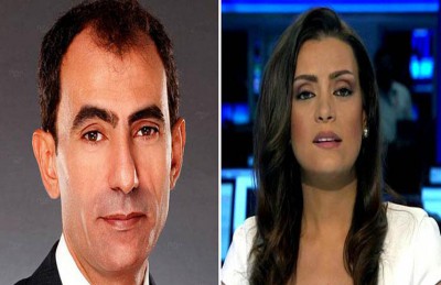 الإعلامى يسرى فوده وخطيبته
